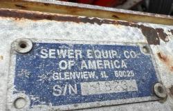 Hidrolavadora para drenajes Sewer Equipment