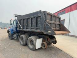 Rotator dump truck high rail Ford L8000
